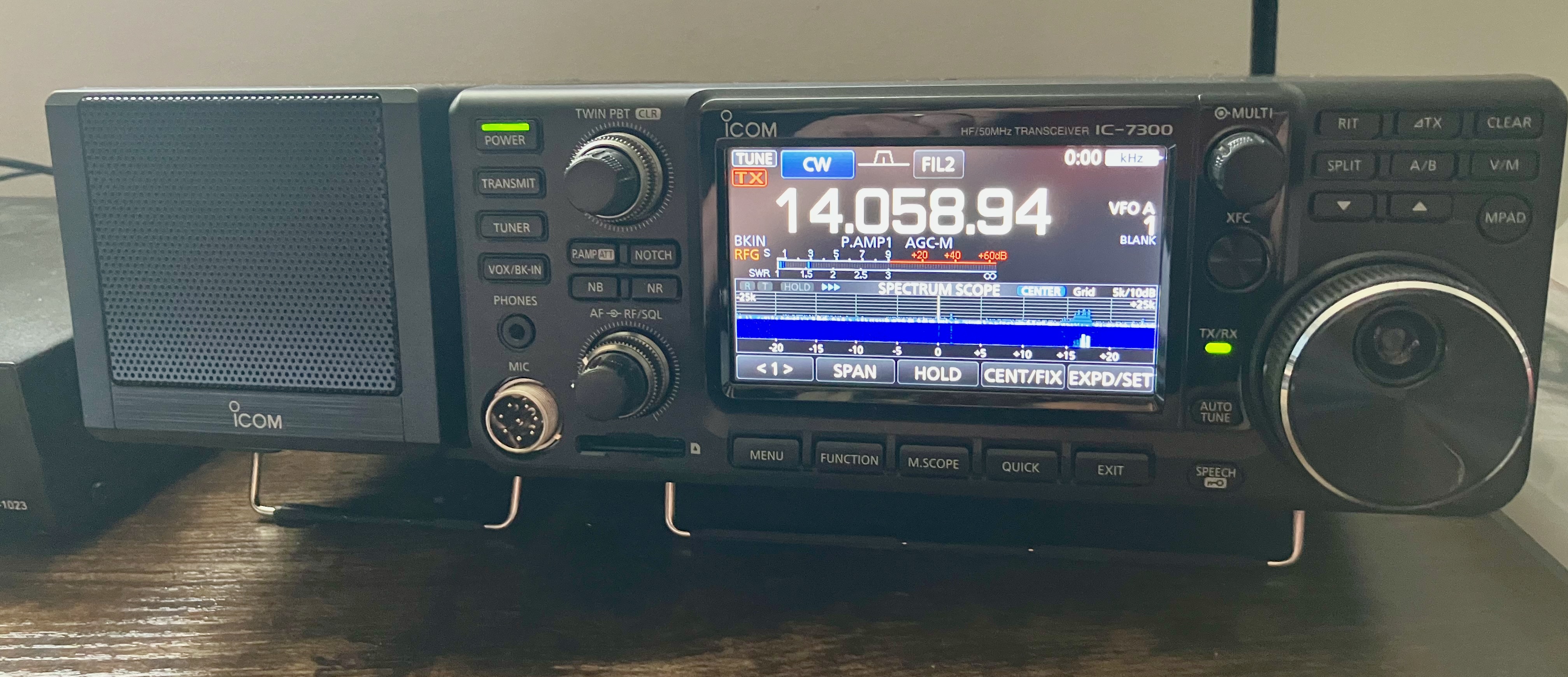 Icom IC-7300 transceiver